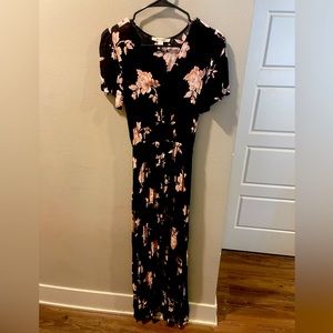 Francesca’s maxi romper dress